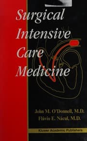 Tapa de Surgical intensive care medicine
