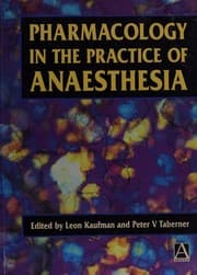 Tapa de Pharmacology in the practice of anaesthesia