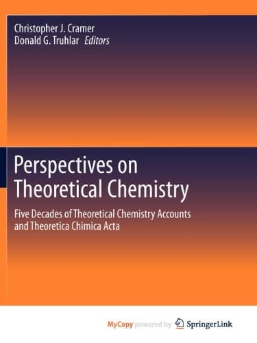 Tapa de Perspectives on Theoretical Chemistry