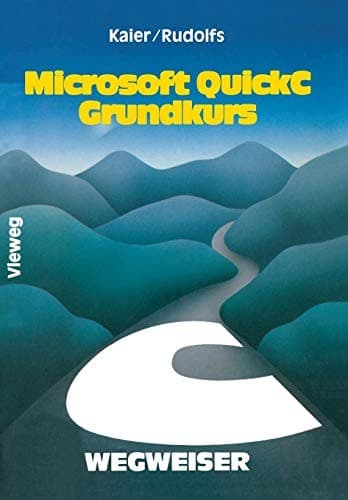 Tapa de Microsoft QuickC-Wegweiser Grundkurs