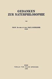 Tapa de Gedanken zur Naturphilosophie