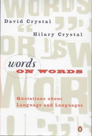 Tapa de Words on words