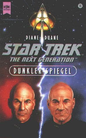 Tapa de Dunkler Spiegel. Star Trek.