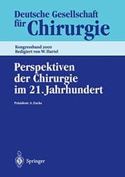 Tapa de Perspektiven der Chirurgie im 21. Jahrhundert