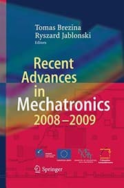 Tapa de Recent Advances in Mechatronics