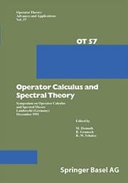 Tapa de Operator Calculus and Spectral Theory