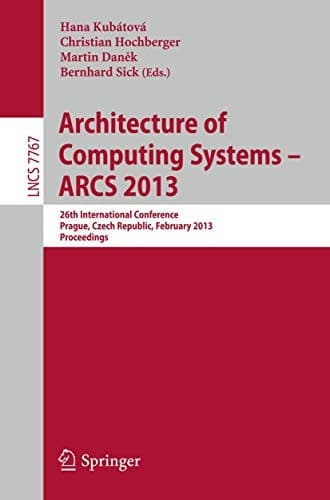 Tapa de Architecture of Computing Systems -- ARCS 2013