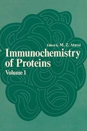 Tapa de Immunochemistry of Proteins
