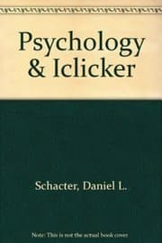 Tapa de Psychology & iClicker