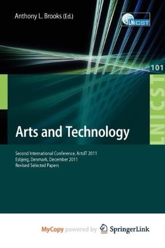Tapa de Arts and Technology