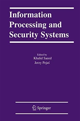 Tapa de Information Processing and Security Systems