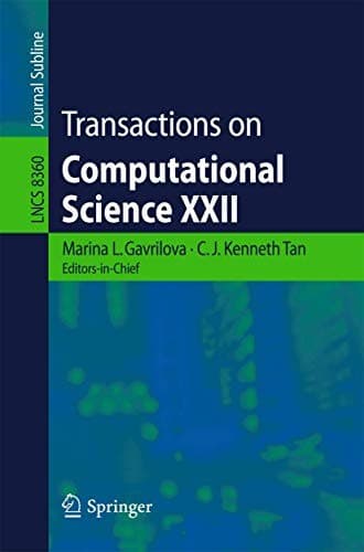 Tapa de Transactions on Computational Science XXII
