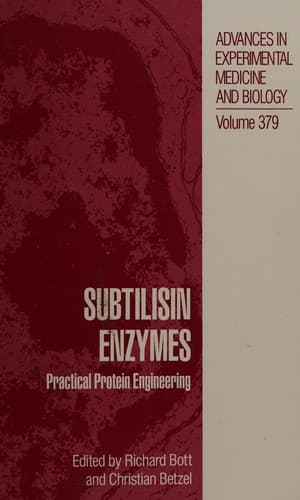 Tapa de Subtilisin enzymes