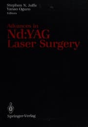 Tapa de Advances in Nd-YAG laser surgery