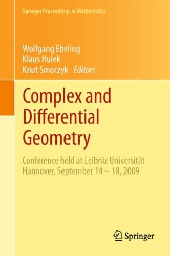 Tapa de Complex and Differential Geometry
