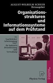 Tapa de Organisationsstrukturen und Informationssysteme auf dem Prüfstand