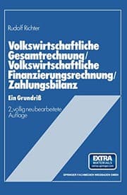 Tapa de Volkswirtschaftliche Gesamtrechnung - Volkswirtschaftliche Finanzierungsrechnung - Zahlungsbilanz