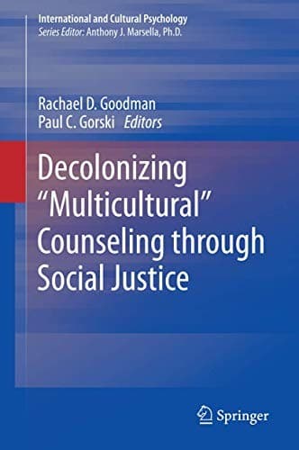 Tapa de Decolonizing “Multicultural” Counseling through Social Justice