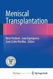 Tapa de Meniscal Transplantation