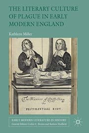 Tapa de The Literary Culture of Plague in Early Modern England