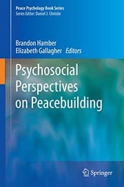 Tapa de Psychosocial Perspectives on Peacebuilding