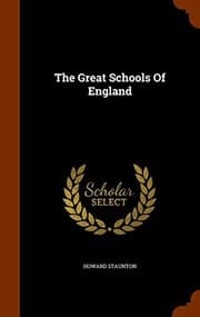 Tapa de The Great Schools Of England
