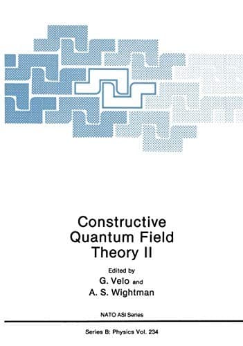 Tapa de Constructive Quantum Field Theory Ii