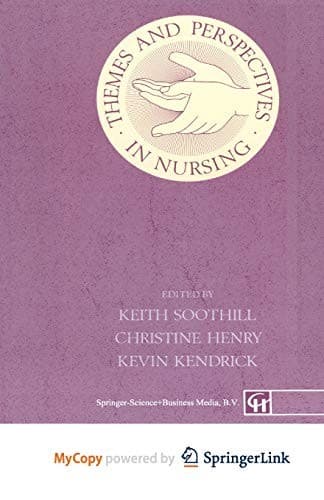 Tapa de Themes and Perspectives in Nursing
