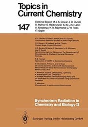 Tapa de Synchrotron Radiation in Chemistry and Biology II