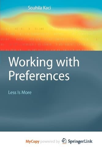 Tapa de Working with Preferences