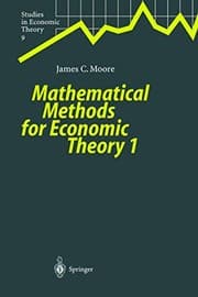 Tapa de Mathematical Methods for Economic Theory 1
