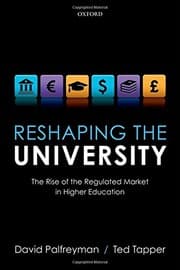 Tapa de Reshaping the University