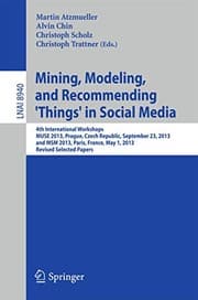 Tapa de Mining, Modeling, and Recommending 'Things' in Social Media