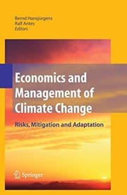 Tapa de Economics and management of climate change