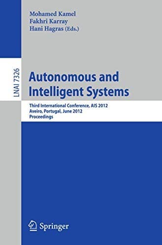 Tapa de Autonomous and Intelligent Systems