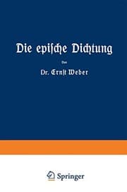 Tapa de Die Epische Dichtung