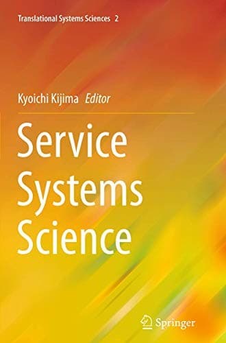 Tapa de Service Systems Science