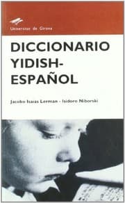 Tapa de Diccionario Yidish-Español
