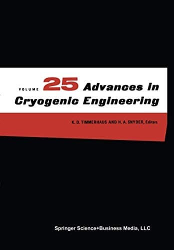 Tapa de Advances in Cryogenic Engineering