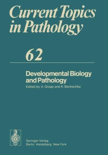 Tapa de Developmental Biology and Pathology