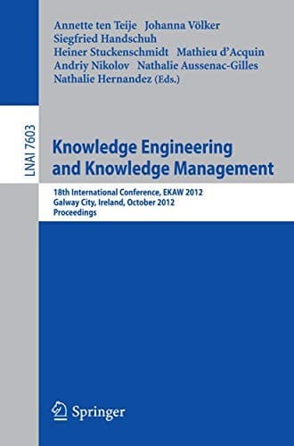 Tapa de Knowledge Engineering and Knowledge Management