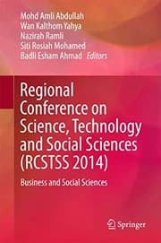 Tapa de Regional Conference on Science, Technology and Social Sciences