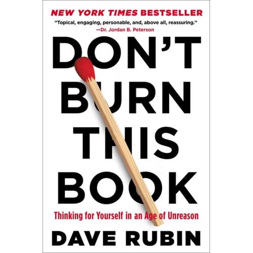 Tapa de Don't burn this book