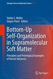 Tapa de Bottom-Up Self-Organization in Supramolecular Soft Matter