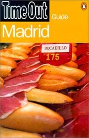 Tapa de Time Out Madrid 4 (Time Out Madrid, 4th ed)