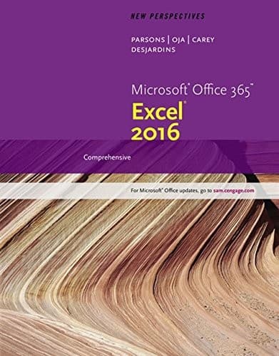 Tapa de New Perspectives Microsoft Office 365 & Excel 2016