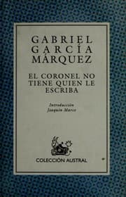 Tapa de El coronel no tiene quien le escriba