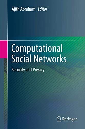 Tapa de Computational Social Networks