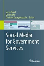 Tapa de Social Media for Government Services