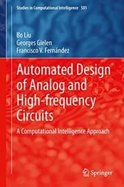 Tapa de Automated Design of Analog and High-frequency Circuits